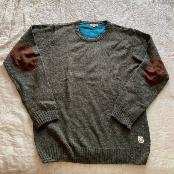 Wool crew neck sweater by SUIT DK new